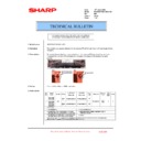 Sharp MX-3500N, MX-3501N, MX-4500N, MX-4501N (serv.man166) Technical Bulletin