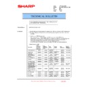 Sharp MX-3500N, MX-3501N, MX-4500N, MX-4501N (serv.man168) Technical Bulletin