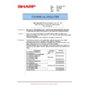 Sharp MX-3500N, MX-3501N, MX-4500N, MX-4501N (serv.man50) Technical Bulletin