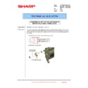 Sharp MX-3500N, MX-3501N, MX-4500N, MX-4501N (serv.man58) Technical Bulletin