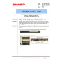 Sharp MX-3500N, MX-3501N, MX-4500N, MX-4501N (serv.man71) Technical Bulletin