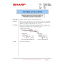 Sharp MX-3500N, MX-3501N, MX-4500N, MX-4501N (serv.man80) Technical Bulletin