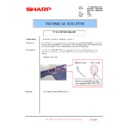 Sharp MX-3500N, MX-3501N, MX-4500N, MX-4501N (serv.man84) Technical Bulletin