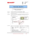 Sharp MX-3500N, MX-3501N, MX-4500N, MX-4501N (serv.man97) Technical Bulletin