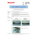 Sharp MX-3500N, MX-3501N, MX-4500N, MX-4501N (serv.man99) Technical Bulletin