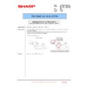 Sharp MX-4100N, MX-4101N, MX-5000N, MX-5001N (serv.man108) Technical Bulletin