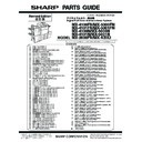 Sharp MX-4100N, MX-4101N, MX-5000N, MX-5001N (serv.man40) Parts Guide