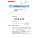 Sharp MX-4140N, MX-4141N, MX-5140N, MX-5141N (serv.man104) Technical Bulletin