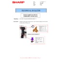 Sharp MX-4140N, MX-4141N, MX-5140N, MX-5141N (serv.man51) Technical Bulletin