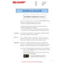 Sharp MX-4140N, MX-4141N, MX-5140N, MX-5141N (serv.man68) Technical Bulletin