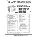 Sharp MX-4140N, MX-4141N, MX-5140N, MX-5141N (serv.man8) Service Manual
