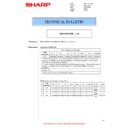 Sharp MX-4140N, MX-4141N, MX-5140N, MX-5141N (serv.man91) Technical Bulletin
