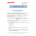 Sharp MX-5050N, MX-5050V, MX-5070N, MX-5070V, MX-6050N, MX-6050V, MX-6070N, MX-6070V (serv.man110) Technical Bulletin