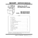 Sharp MX-5050N, MX-5050V, MX-5070N, MX-5070V, MX-6050N, MX-6050V, MX-6070N, MX-6070V (serv.man5) Service Manual