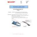 Sharp MX-5050N, MX-5050V, MX-5070N, MX-5070V, MX-6050N, MX-6050V, MX-6070N, MX-6070V (serv.man92) Technical Bulletin