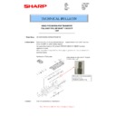 Sharp MX-5050N, MX-5050V, MX-5070N, MX-5070V, MX-6050N, MX-6050V, MX-6070N, MX-6070V (serv.man93) Technical Bulletin