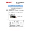 Sharp MX-5500N, MX-6200N, MX-7000N (serv.man110) Technical Bulletin