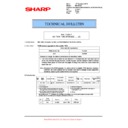 Sharp MX-5500N, MX-6200N, MX-7000N (serv.man114) Technical Bulletin