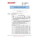 Sharp MX-5500N, MX-6200N, MX-7000N (serv.man119) Technical Bulletin