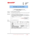 Sharp MX-5500N, MX-6200N, MX-7000N (serv.man153) Technical Bulletin