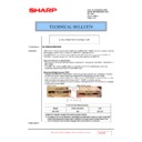 Sharp MX-5500N, MX-6200N, MX-7000N (serv.man194) Technical Bulletin