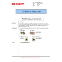 Sharp MX-6201N, MX-7001N (serv.man110) Technical Bulletin