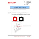 Sharp MX-6201N, MX-7001N (serv.man71) Technical Bulletin
