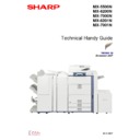 Sharp MX-6201N, MX-7001N (serv.man8) Handy Guide