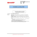 Sharp MX-6201N, MX-7001N (serv.man86) Technical Bulletin