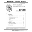 Sharp MX-6240N, MX-7040N (serv.man17) Service Manual