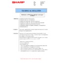 Sharp MX-6240N, MX-7040N (serv.man83) Technical Bulletin