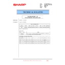 Sharp MX-6500N, MX-7500N (serv.man100) Technical Bulletin