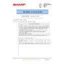 Sharp MX-6500N, MX-7500N (serv.man141) Technical Bulletin