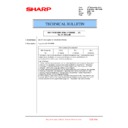 Sharp MX-6500N, MX-7500N (serv.man147) Technical Bulletin