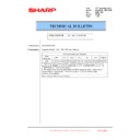 Sharp MX-6500N, MX-7500N (serv.man148) Technical Bulletin