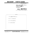 Sharp MX-6500N, MX-7500N (serv.man32) Parts Guide