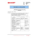 Sharp MX-6500N, MX-7500N (serv.man99) Technical Bulletin