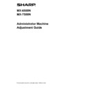 Sharp MX-6500N, MX-7500N Handy Guide