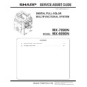 mx-7090n, mx-8090n service manual