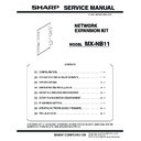 Sharp MX-B201D (serv.man7) Service Manual