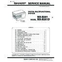 Sharp MX-B201D (serv.man9) Service Manual