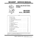Sharp MX-B381, MX-B401 (serv.man5) Service Manual