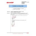 Sharp MX-B381, MX-B401 (serv.man53) Technical Bulletin