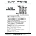 Sharp MX-C310, MX-C311, MX-C312, MX-C380, MX-C381, MX-C400, MX-C401 (serv.man127) Parts Guide