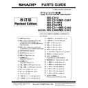 Sharp MX-C310, MX-C311, MX-C312, MX-C380, MX-C381, MX-C400, MX-C401 (serv.man14) Parts Guide
