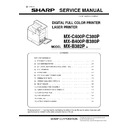 Sharp MX-C380P, MX-C400P, MX-B380P, MX-B382P, MX-B400P (serv.man6) Service Manual