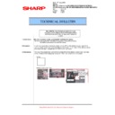 Sharp MX-CFX1 (serv.man2) Technical Bulletin