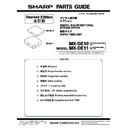 Sharp MX-DE10 (serv.man2) Parts Guide