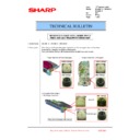 Sharp MX-DE12, MX-DE13, MX-DE14 (serv.man13) Technical Bulletin