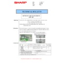 Sharp MX-DE12, MX-DE13, MX-DE14 (serv.man5) Technical Bulletin